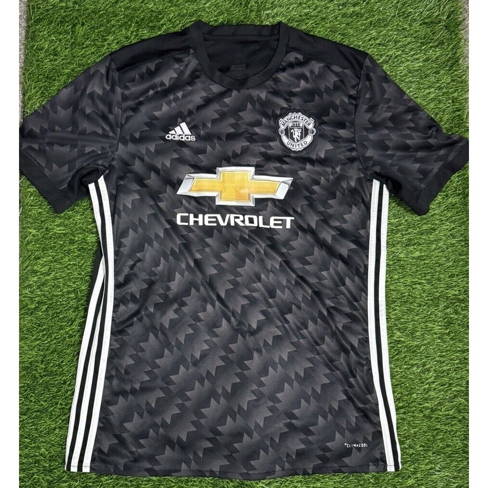 MANCHESTER UNITED 2017/2018 AWAY SHIRT SOCCER JERSEY‎ CAMISETA ADIDAS MARTIAL 11